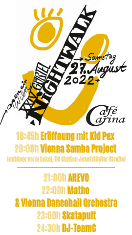 Flyer Gürtel Night Walk 2022