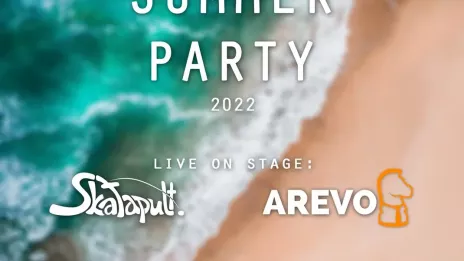 Flyer der Ska Summer Party 2022